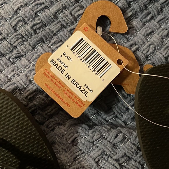 HAVAIANAS black flip flops - Picture 3 of 3